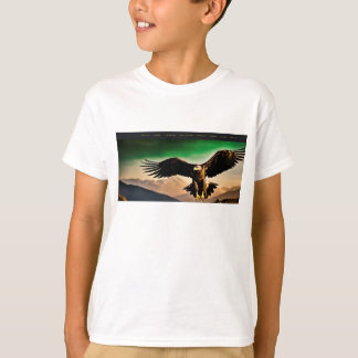 Förbluffande Mörk - Eagle Art-webbplatsdesign T Shirt