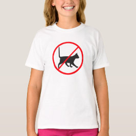 Förböd katter! t-shirt