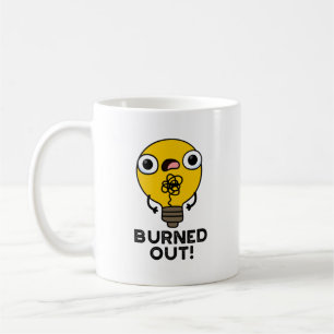 Förbränd ut nuny Bulb Pun Kaffemugg