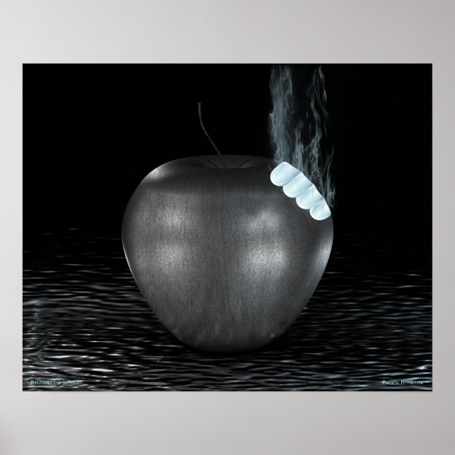 Förbränning av kunskap poster (Framsidan)