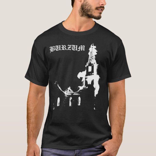 Förbränning Church Classic T-Shirt (Framsida)