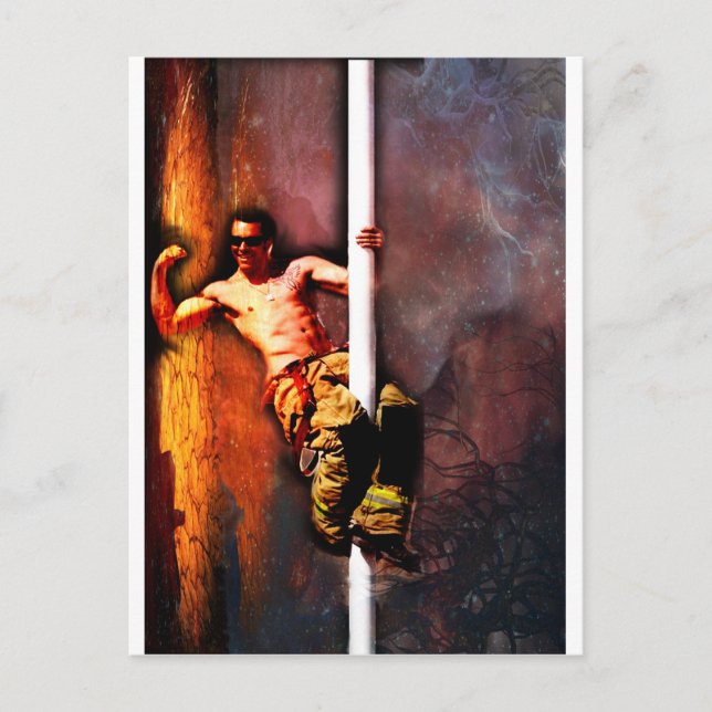 FÖRBRÄNNING VYKORT (Framsida)