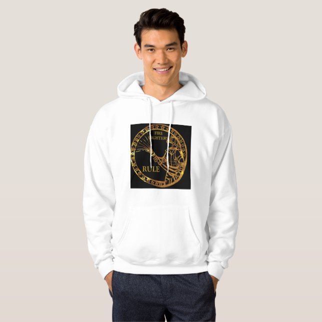 FÖRBRÄNNINGARNA HOODIE (Hel framsida)