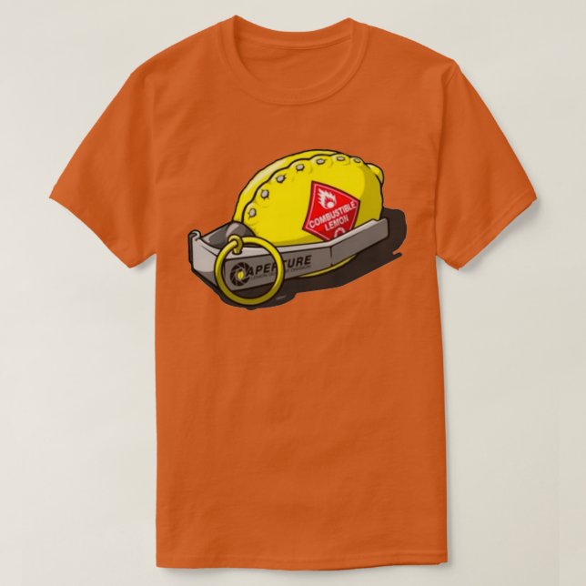 Förbränningsbara Lemons T Shirt (Design framsida)