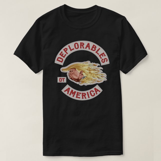 Förbrukningsmaterial för Trump Classic T-Shirt (Design framsida)