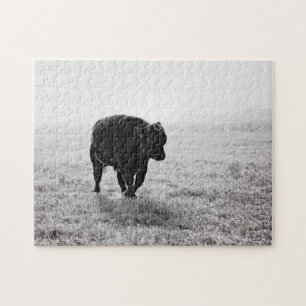 Förbrylla tjuren 11x14 på is vid den Amanda smed Pussel