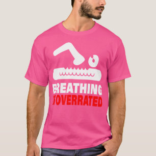 Förbrytning är överskattad simning t shirt