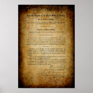 FÖRBUD 18:e ÄNDRINGSFÖRSLAG Poster