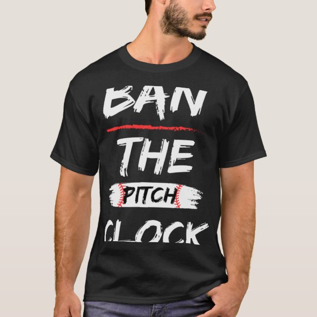 Förbud i basklocket för att visa din support t shirt (Framsida)