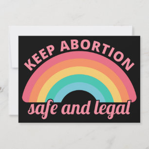 Förbud mot abort - Behålla Aboration Säker and Leg Inbjudningar