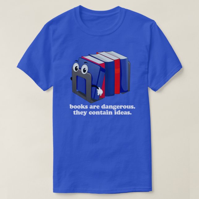 Förbud mot bigots inte Bokar T Shirt (Design framsida)