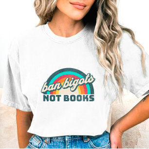 Förbud mot bigots inte Bokar T-Shirt