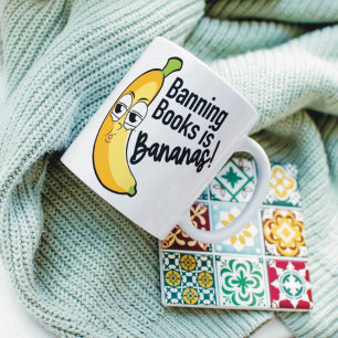 Förbud mot Bokar Bananas Kaffemugg
