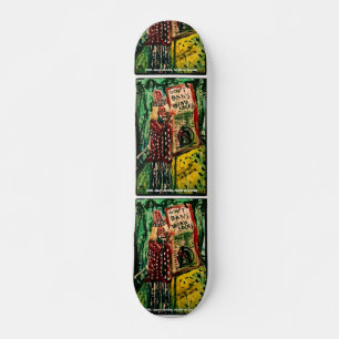 FÖRBUD MOT DET SKRÄCKLIGA SKATEBOARD BRÄDA 21,5 CM