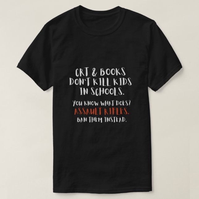 Förbud mot fallskärmsgevär i stället för typografi t shirt (Design framsida)