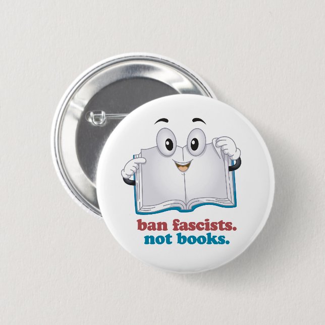 Förbud mot fascister inte Bokar Knapp (Framsida & baksida)