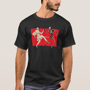 Förbud mot flapperdosering på 1920-talet ger enkel t shirt