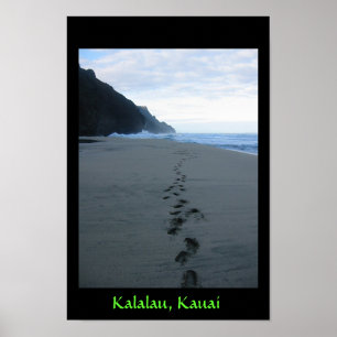 Förbud mot fotsteg i Kalalau Poster