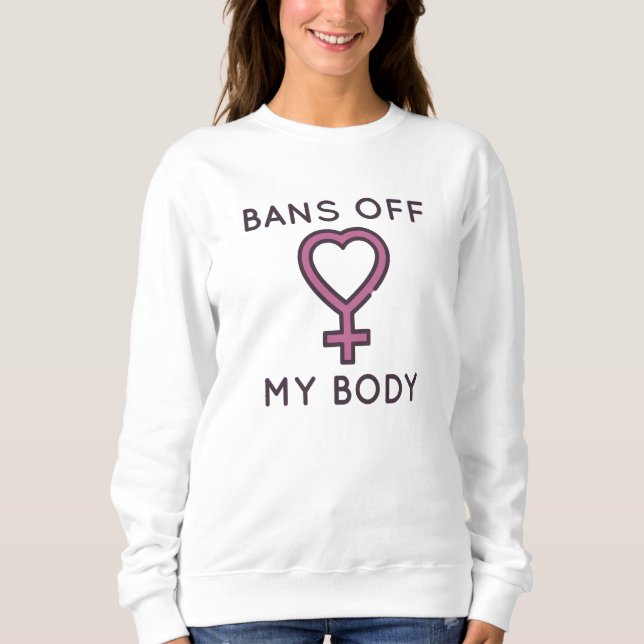 Förbud mot min kropp t shirt (Framsida)
