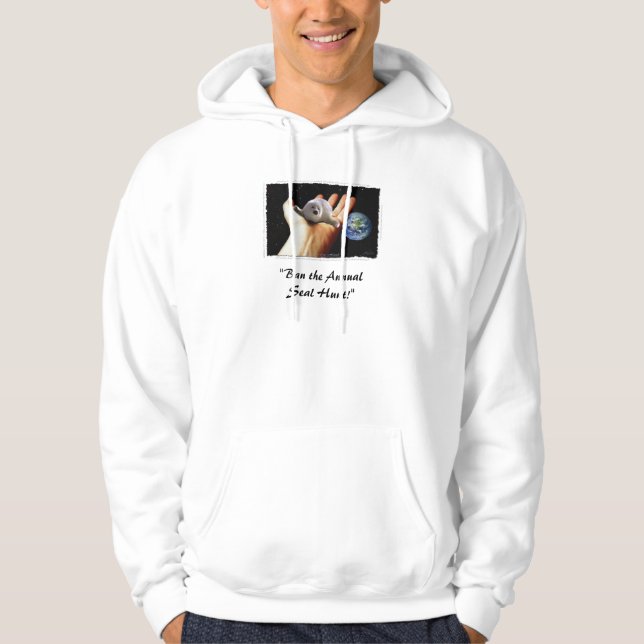 "FÖRBUD MOT SÄLJNINGSHUNT" Hoodies & T-shirts Munkjacka (Framsida)