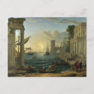 Förbud mot Sheba-drottningen - Claude Lorrain Vykort
