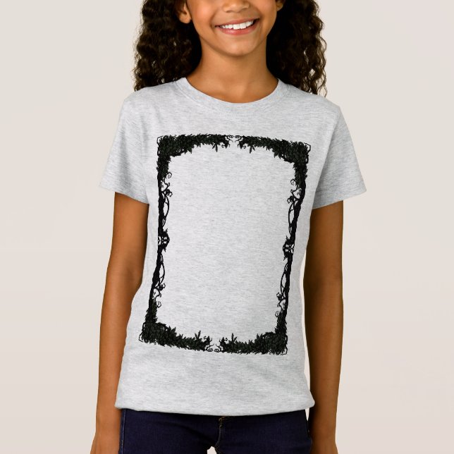 Förbud mot skogen Ram T Shirt (Framsida)