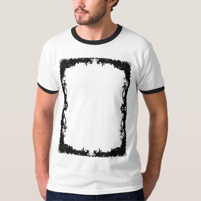 Förbud mot skogen Ram T Shirt (Framsida)