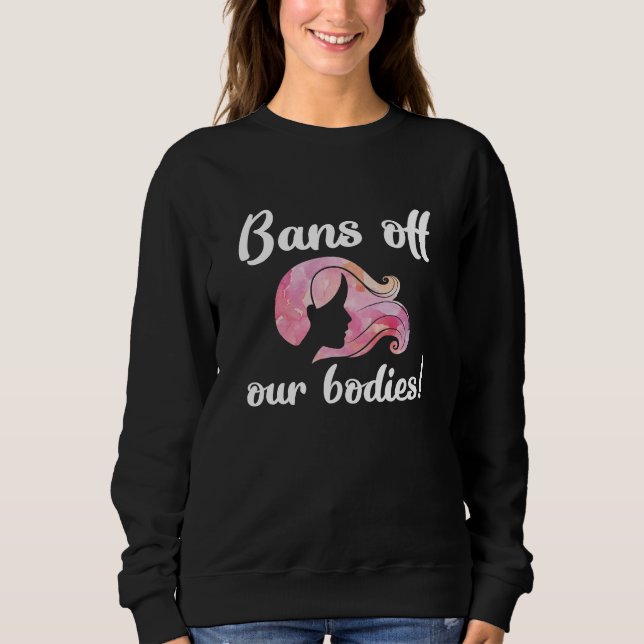 Förbud mot våra kroppar t shirt (Framsida)