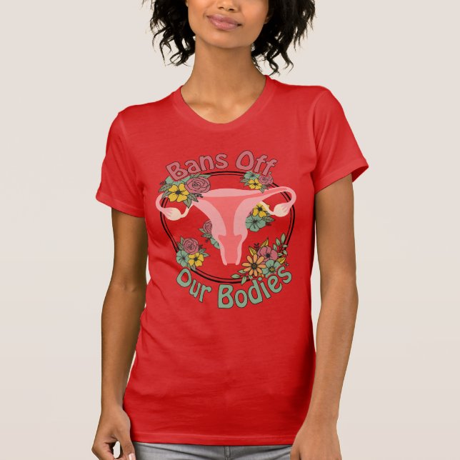 Förbud mot våra organ t shirt (Framsida)