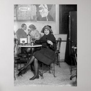 Förbud Tipping Käpp, 1922 Poster