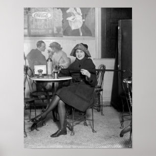 Förbud Tipping Käpp, 1922 Poster