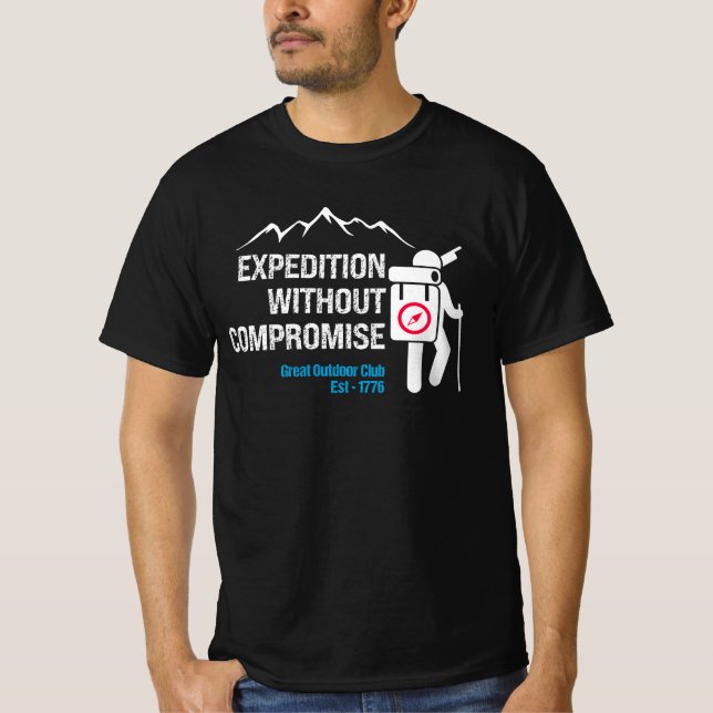 Förbud utan kompromisser.b t shirt (Framsida)