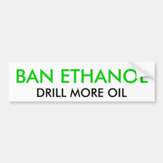 FÖRBUDETHANOL, BORRAR MER OLJA BILDEKAL