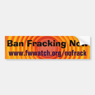 FörbudFracking nu bildekal