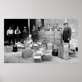 FÖRBUDSGRUND - FEDERAL AGENT RAID 1922 POSTER