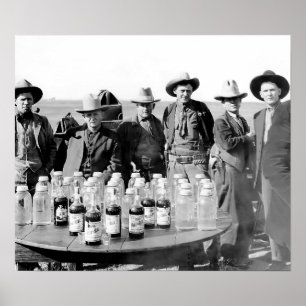 FÖRBUDSKONFISKERING - TEXAS c. 1928 Poster