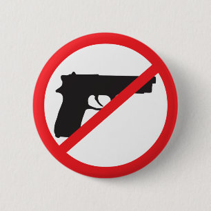 FörbudvapenAnti-Vapen Pacifist Knapp