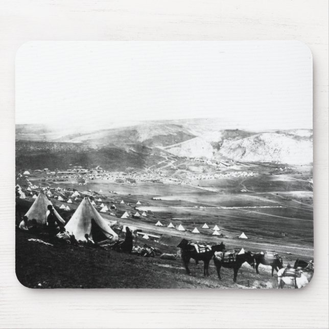 Förbunden Encampment, Crimea, c.1855 Musmatta (Framsidan)