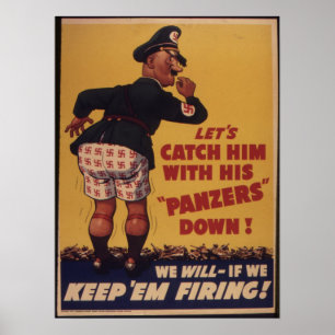 Förbunden krigförsöksaffisch poster