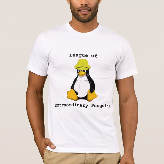 Förbundet för extra Penguins 2 T-Shirt (Framsida)
