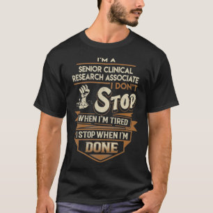Förbundet för klinisk forskning - jag slutar när j t shirt