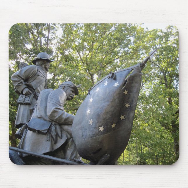 Förbundsmedleminbördeskrigmonument, Shiloh Musmatta (Framsidan)