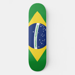 Förbundsrepubliken Brasilien Skateboard Bräda 20,5 Cm