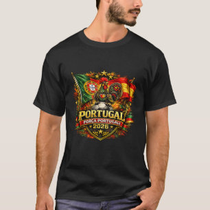 FORÇA PORTUGAL T-Shirt 🇵🇹 Portugal stolthet