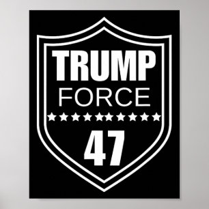 Force 47 Ultra Maga mer än någonsin överlämnar ald Poster