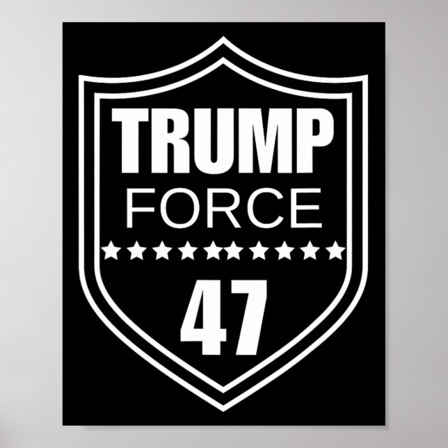 Force 47 Ultra Maga mer än någonsin överlämnar ald Poster (Framsidan)