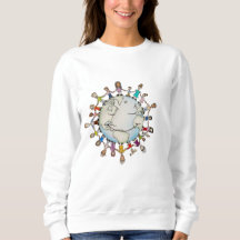 Force Fält för Bra Women's Sweatshirt (ny)