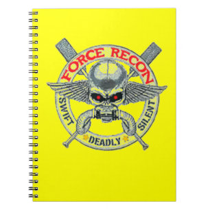 FORCE RECON ANTECKNINGSBOK