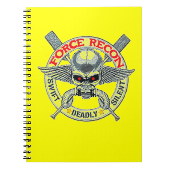FORCE RECON ANTECKNINGSBOK (Framsidan)