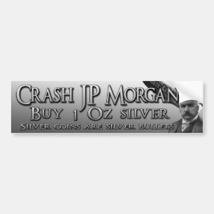 Forcerad JP Morgan Bildekal